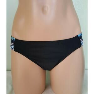 Bikini Nation black bikini bottom size S